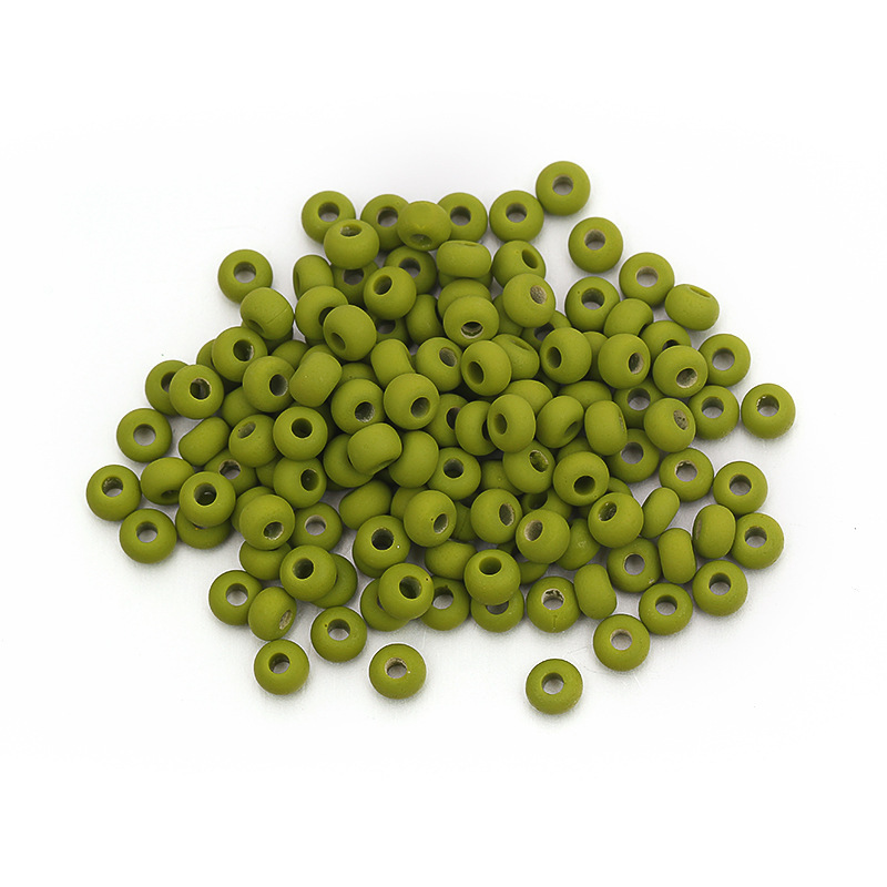 Frosted Seed Beads 3mm