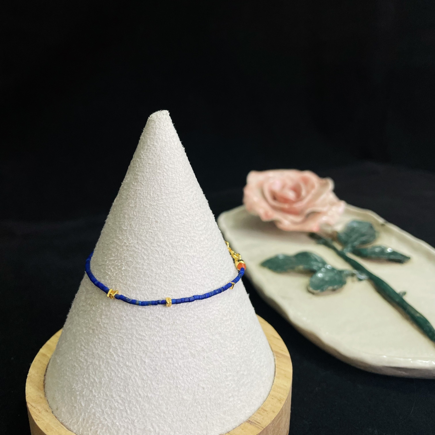 Super Thin 1mm Lapis Lazuli Bracelet