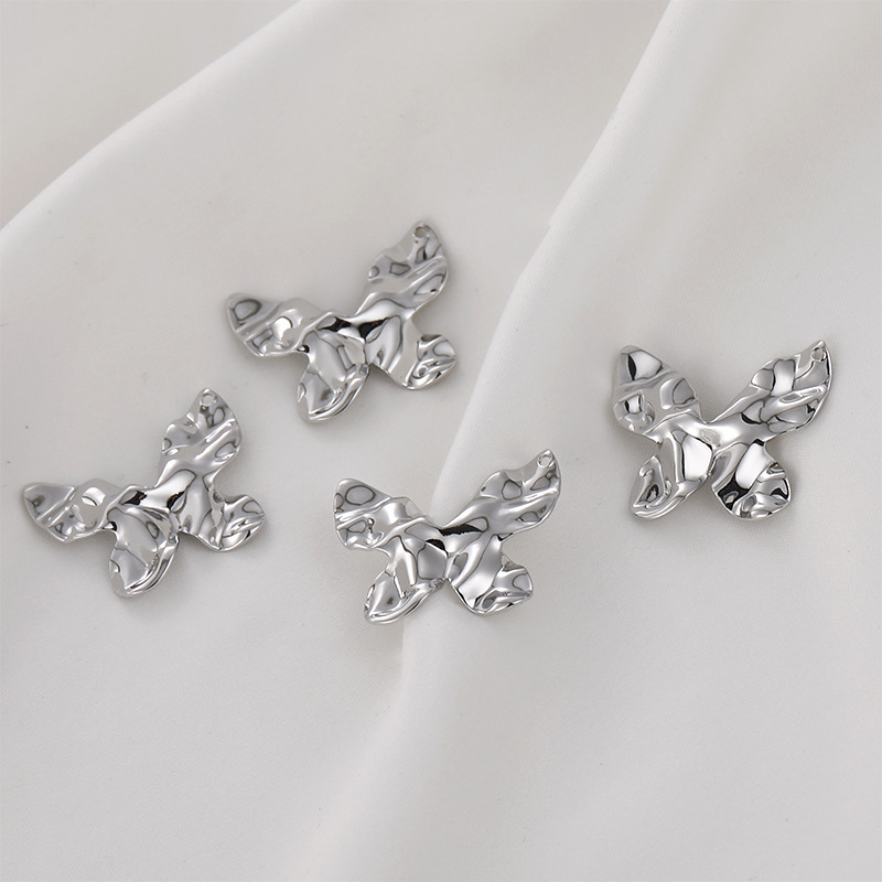 20*15mm 14k Gold Plated Brass Exquisite Butterfly Charm Pendant