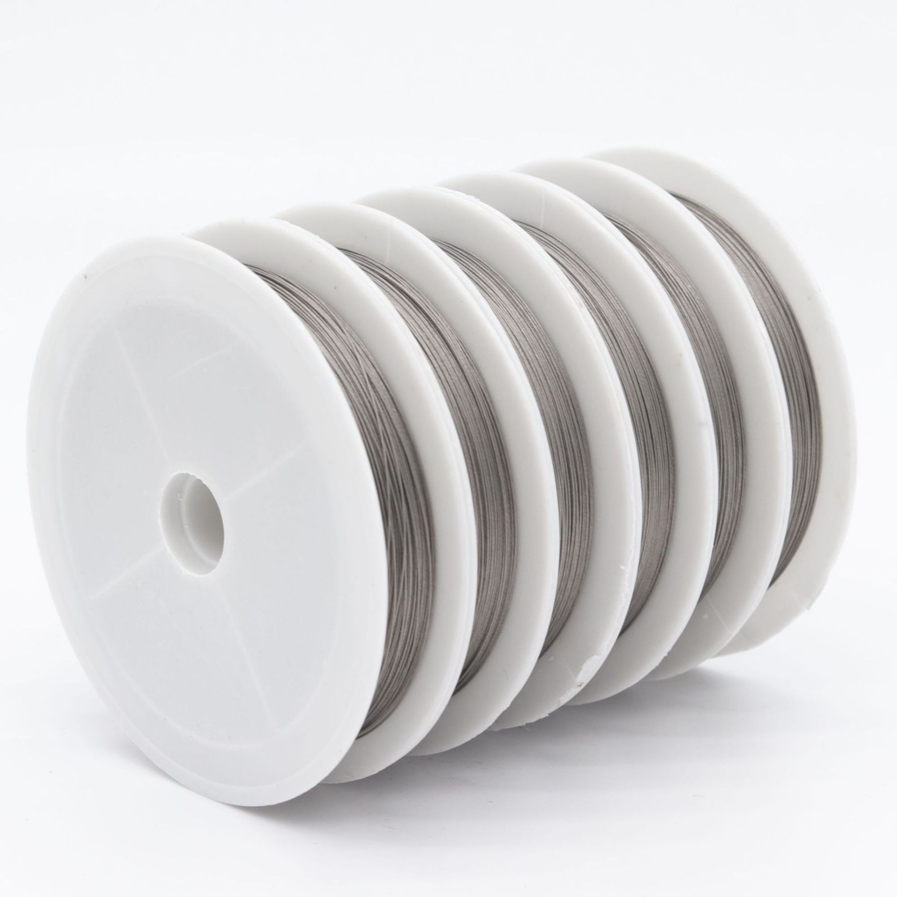 Gold Plated Steel Beading Thread 0.25mm 25m