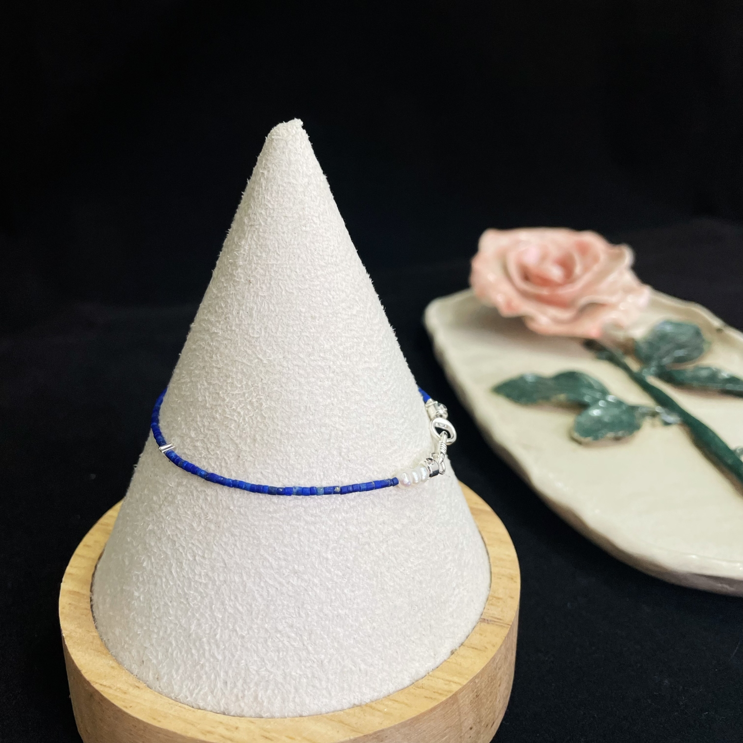 Super Thin 1mm Lapis Lazuli Bracelet