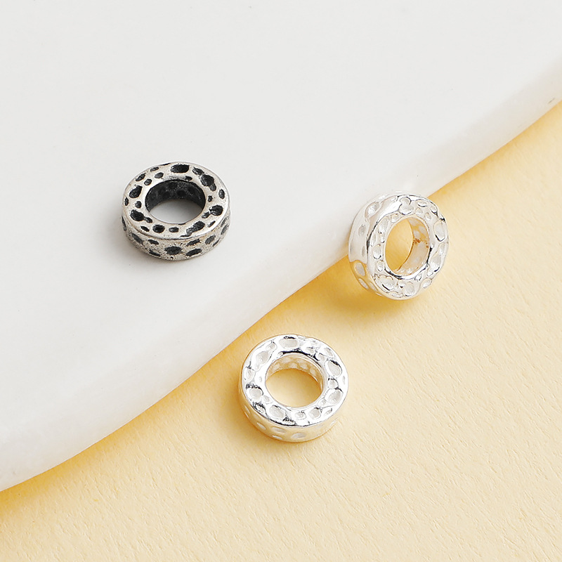 925 Sterling Silver Cute Spacer Beads for Jewelry Making