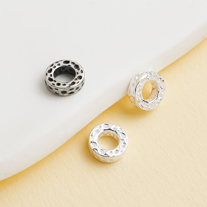 925 Sterling Silver Cute Spacer Beads for Jewelry Making