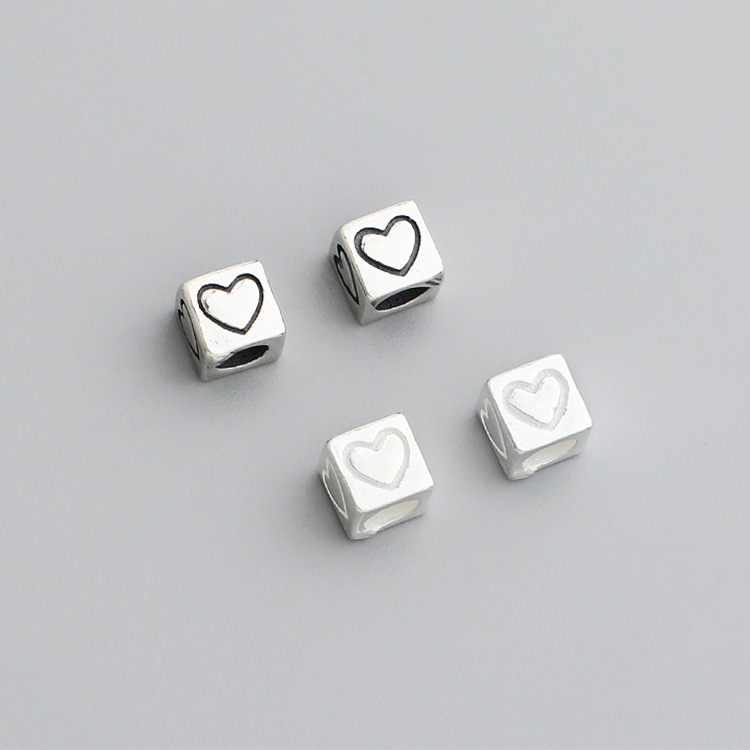 925 Sterling Silver Cute Spacer Beads for Jewelry Making