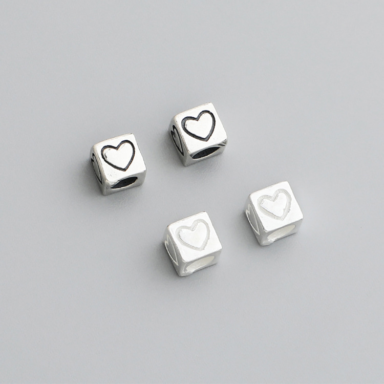925 Sterling Silver Cute Spacer Beads for Jewelry Making