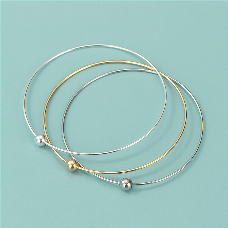 Screw Knob Ball Detachable 925 Silver Bracelet Accessory