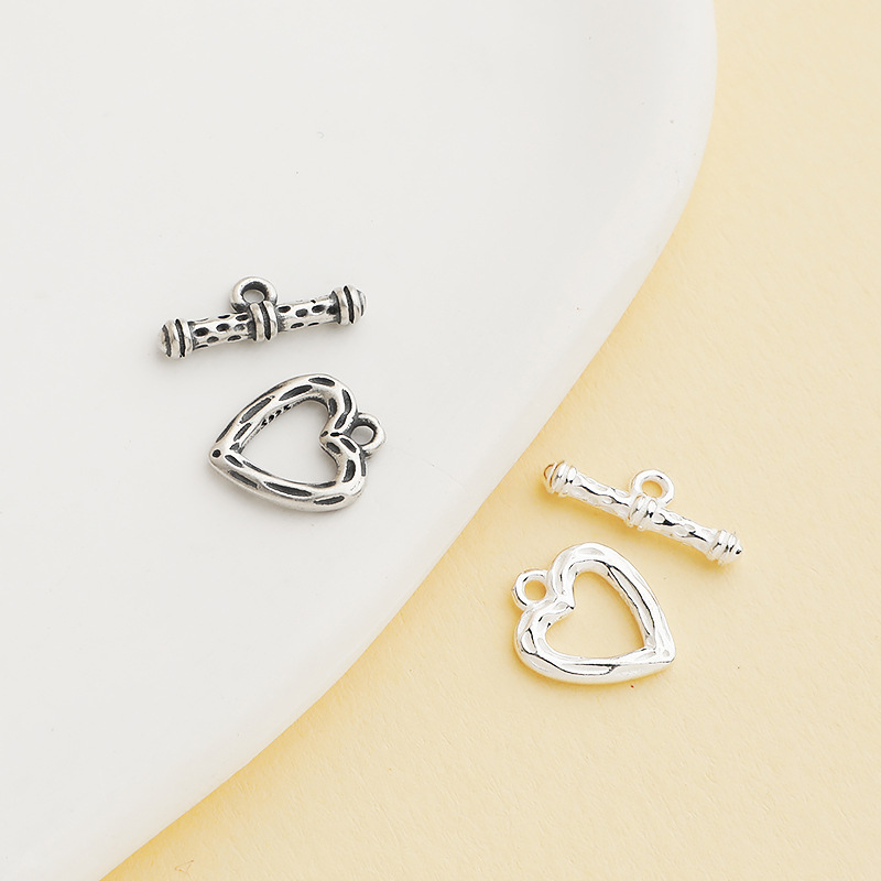 925 Sterling Silver OT Buckle for Necklace Bracelet Making