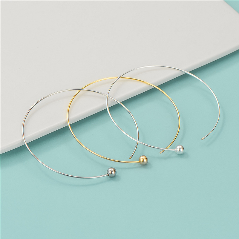 Screw Knob Ball Detachable 925 Silver Bracelet Accessory