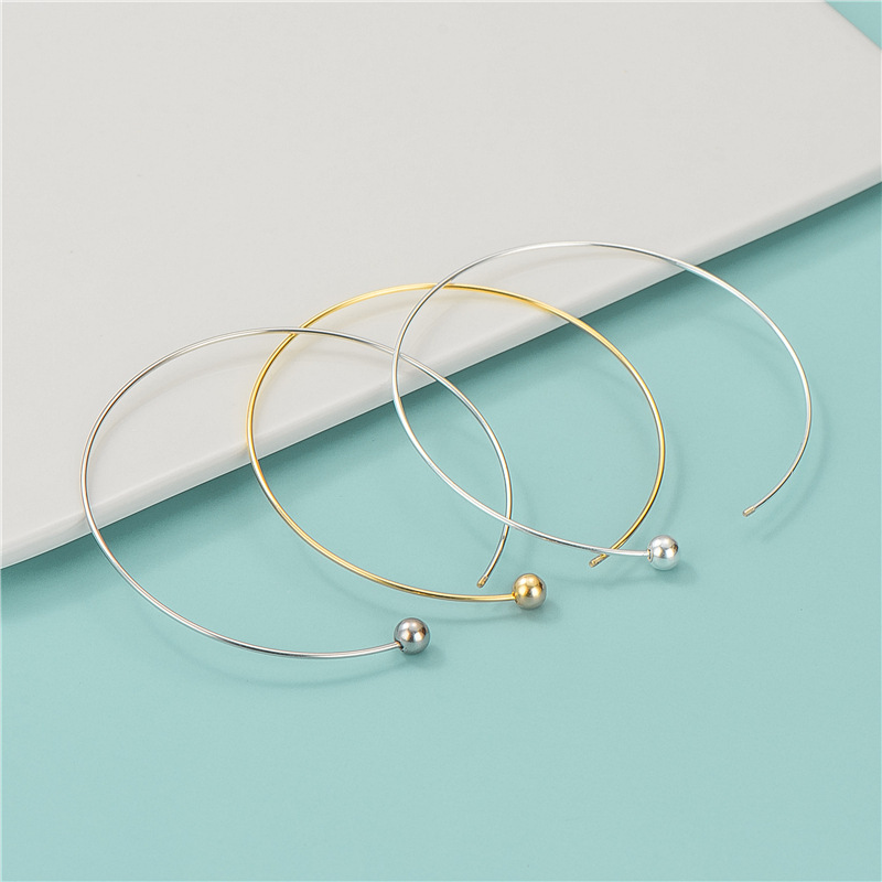 Screw Knob Ball Detachable 925 Silver Bracelet Accessory