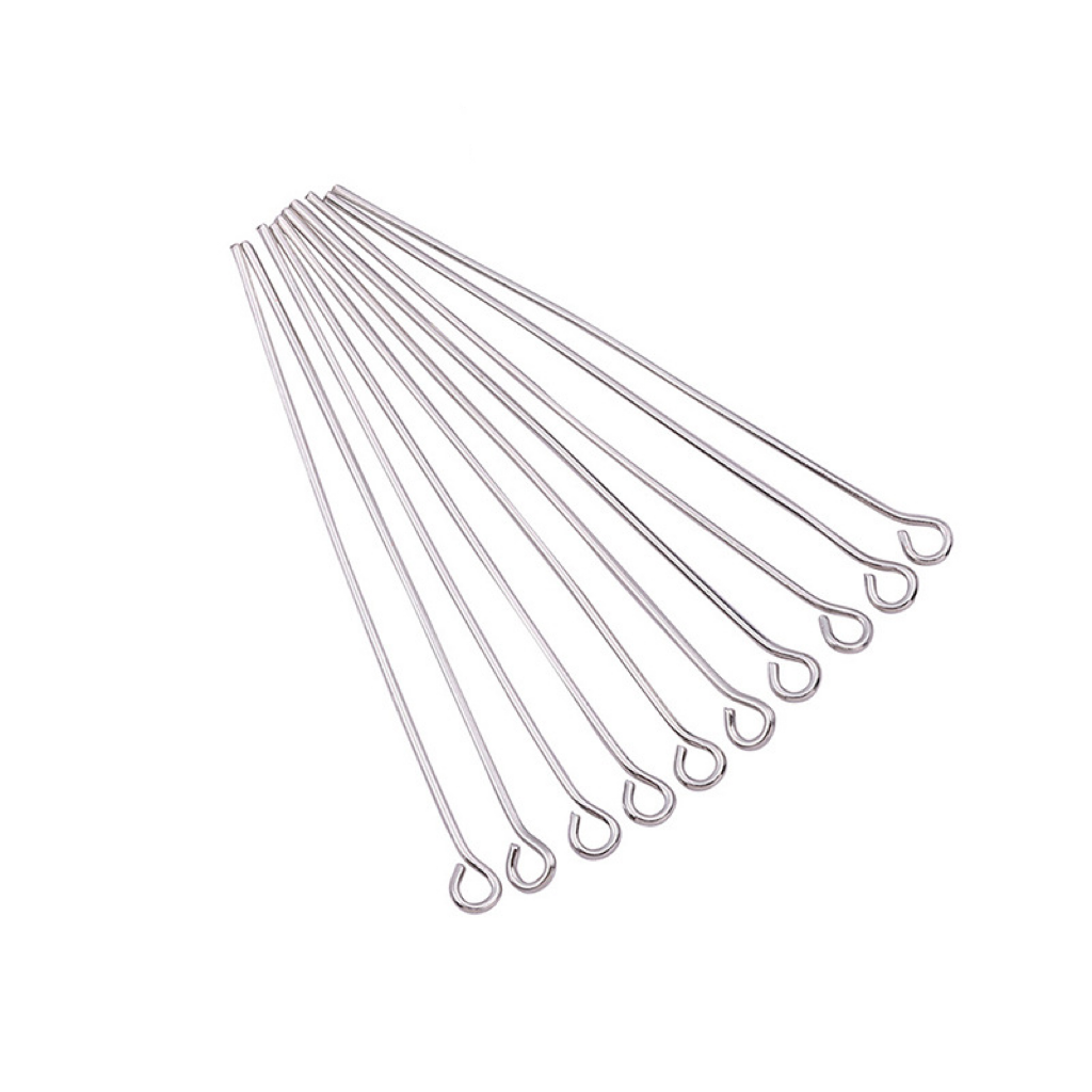 Iron Eye Pin For jewelry Making 200pcs