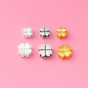 #7 Four leaf clover: 4.5*4.5*2.7mm  Hole: 1mm  0.3g