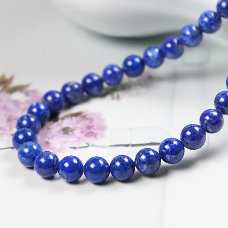 Natural Gemstone 4-12mm Round Beads Strand