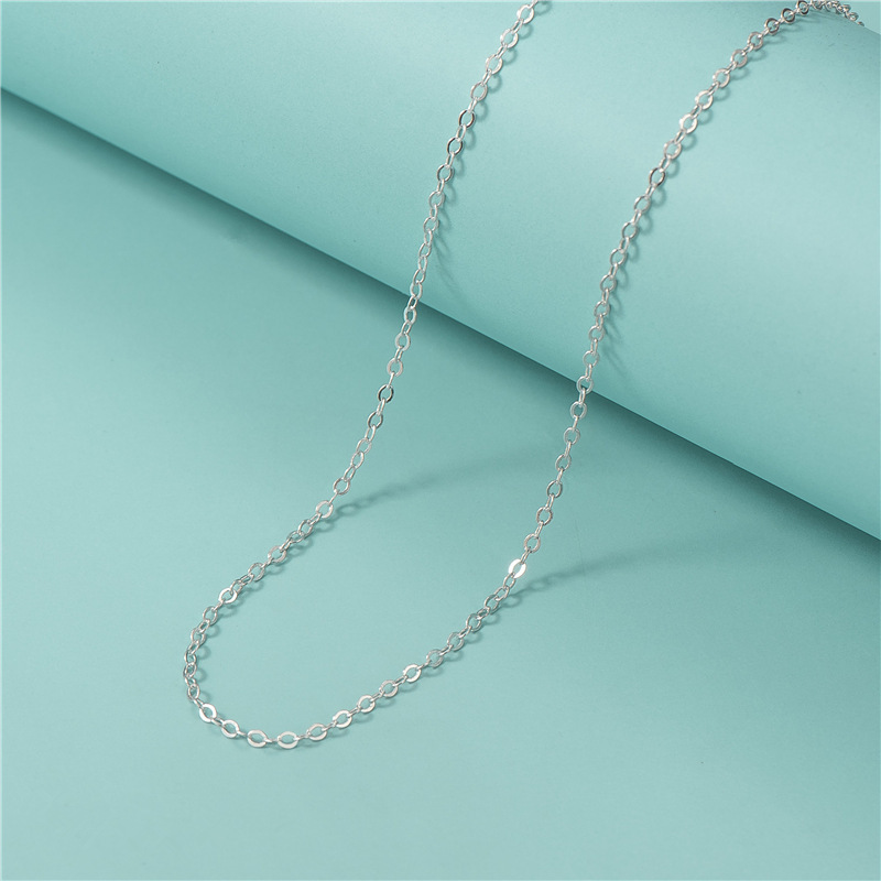 925 Sterling Silver O Shaped Chain 1.3mm/ 1.5mm *1m