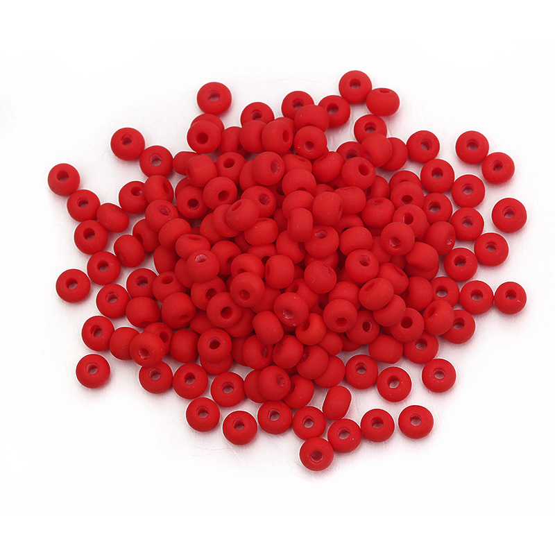 Frosted Seed Beads 3mm