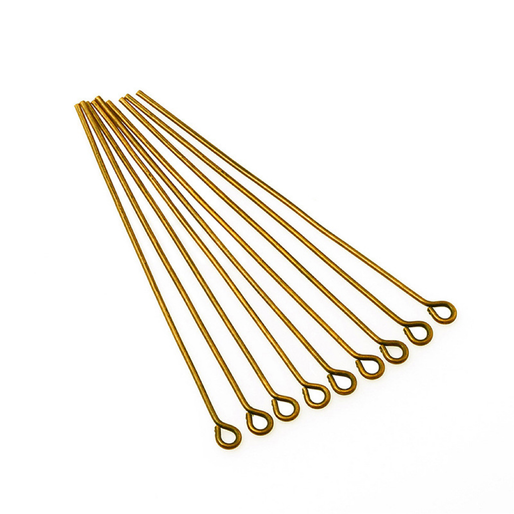 Iron Eye Pin For jewelry Making 200pcs