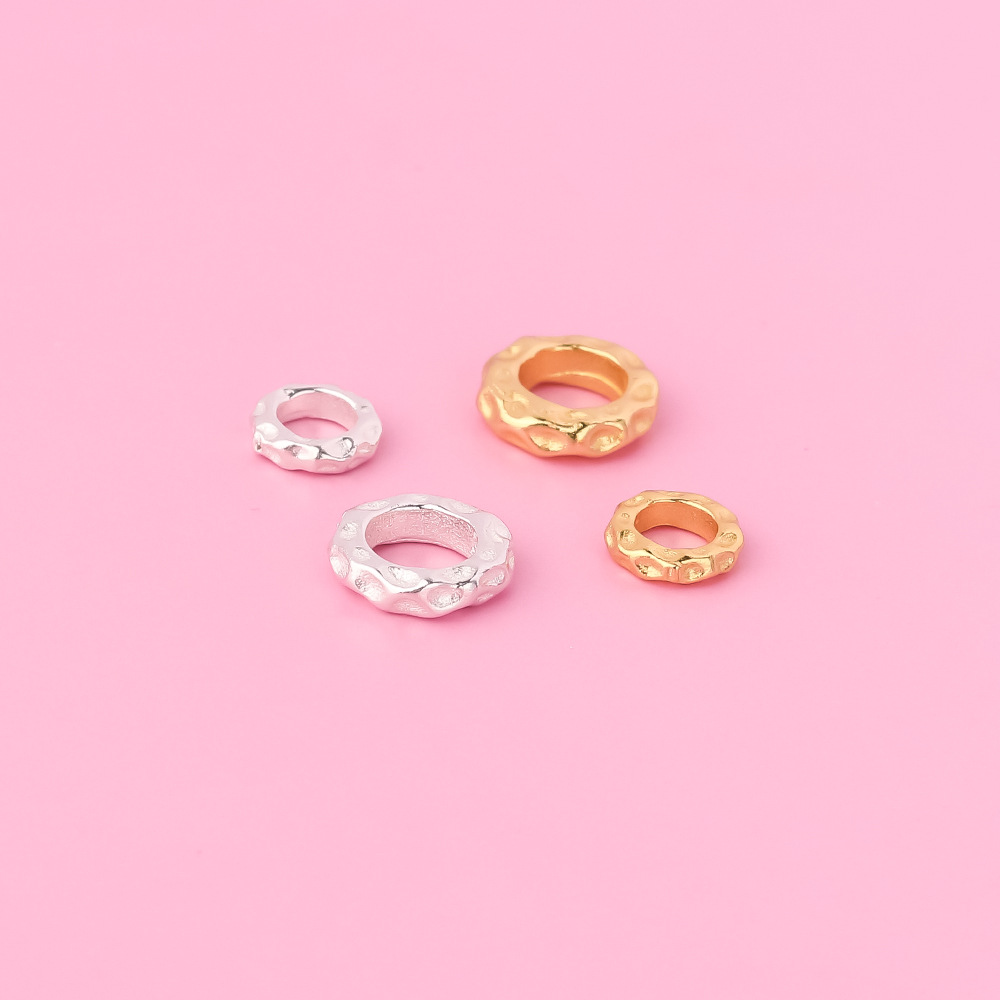 925 Sterling Silver Cute Spacer Beads for Jewelry Making