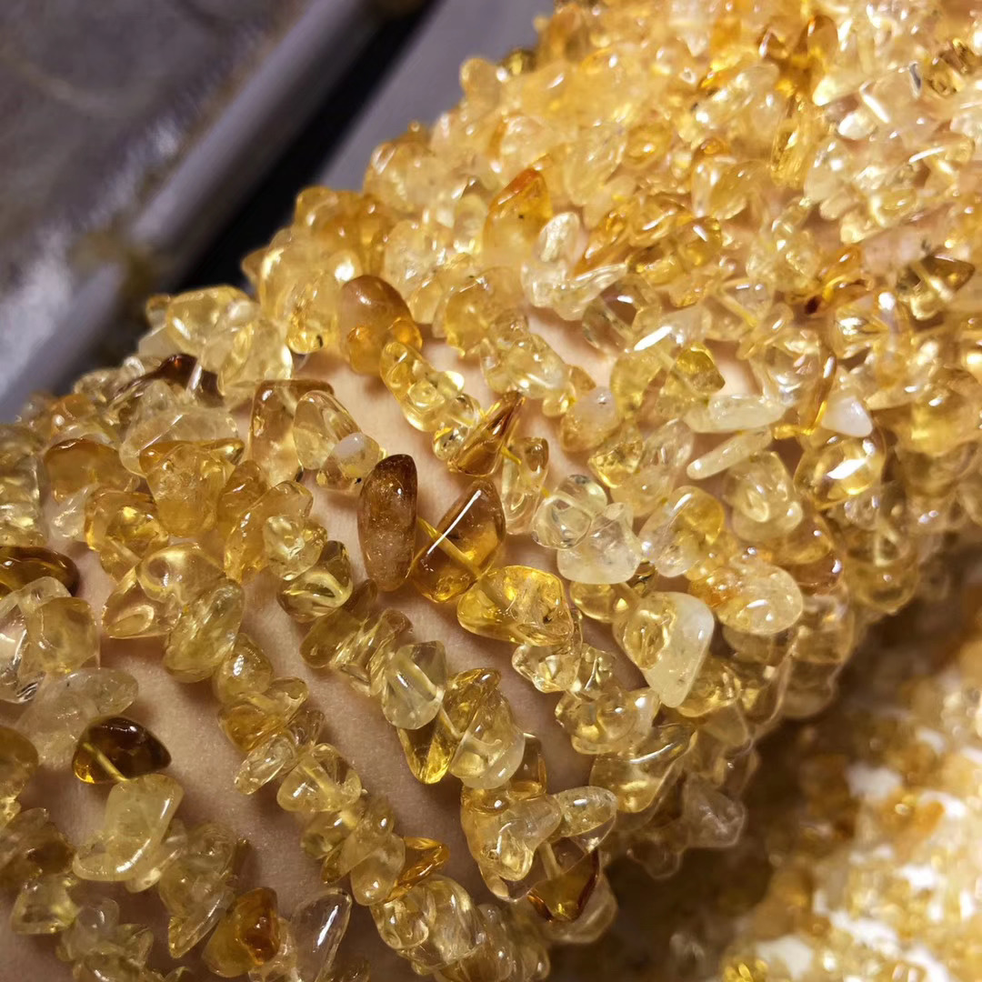 Real Natual Crystals Raw Stone Beads A String