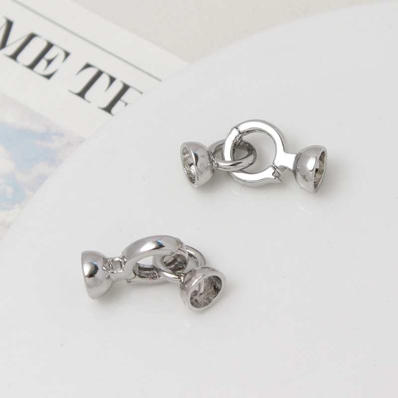 11mm Round Shaped All-purpose Buckle Jewelry Accessory 1 Piece