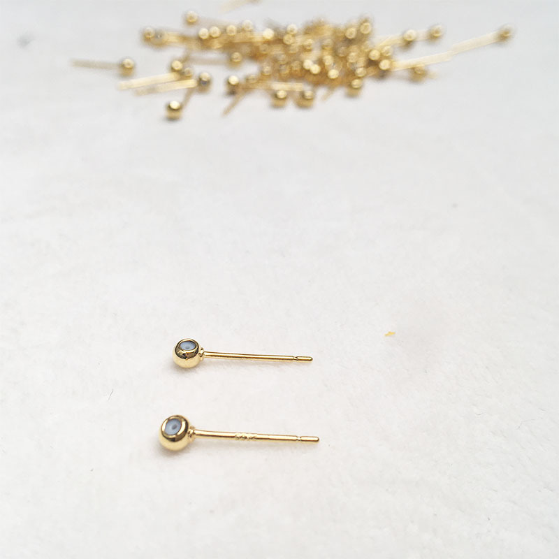 Silicone Adjustable Bead Ear Studs and Backs for Jewelry Making