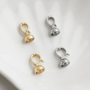 #Single Bead cap buckle  14*7.6mm