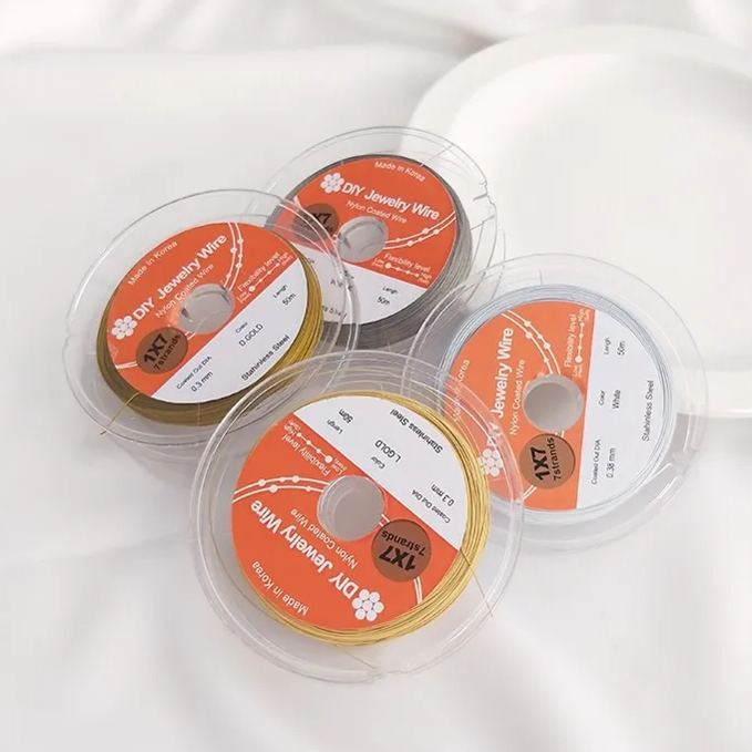 7 Strand Stainless Steel Bead Stringing Wire