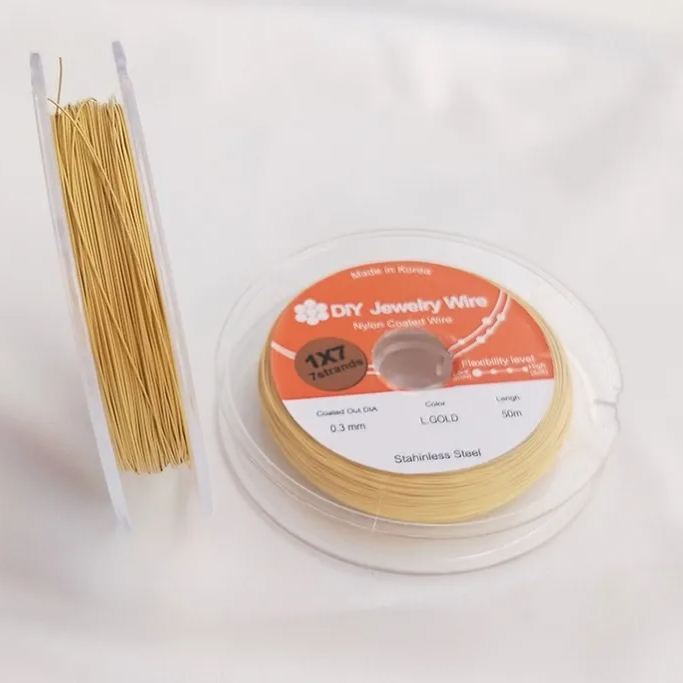 7 Strand Stainless Steel Bead Stringing Wire