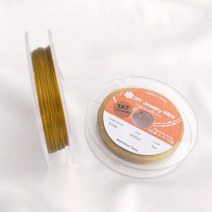 7 Strand Stainless Steel Bead Stringing Wire