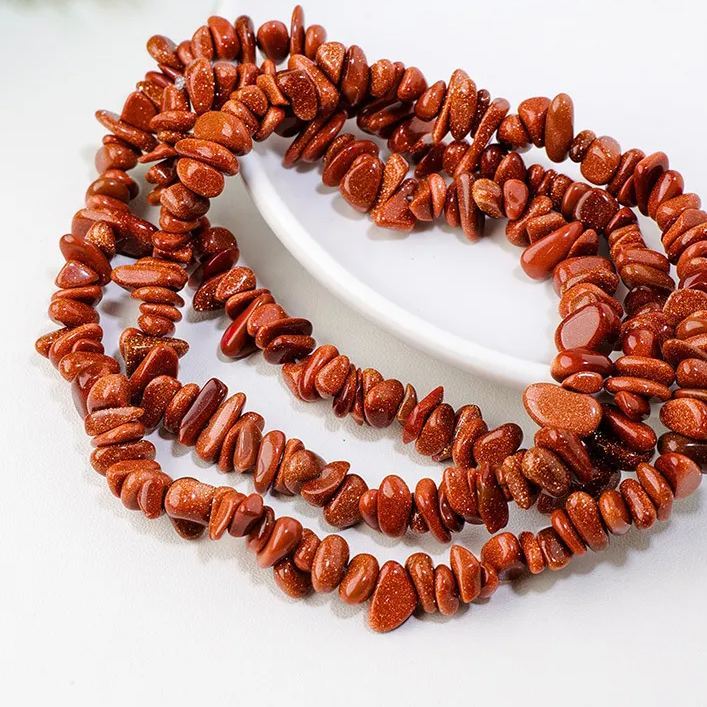 Real Natual Crystals Raw Stone Beads A String