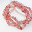 Strawberry quartz 5-8mm 40cm
