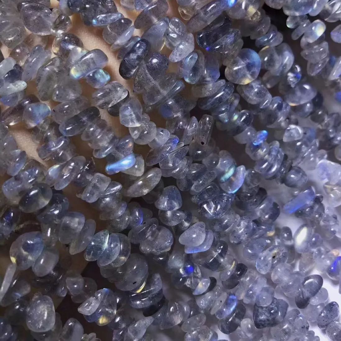 Real Natual Crystals Raw Stone Beads A String