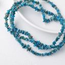 Blue apatite 3-5mm 80cm