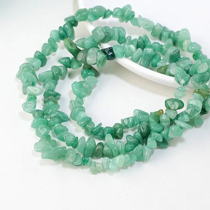 Real Natual Crystals Raw Stone Beads A String