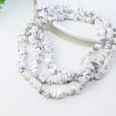 White turquoise  5-8mm 80cm 