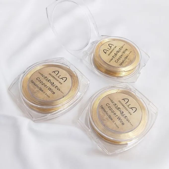 High Quality Gold Plated Copper Wire with Container