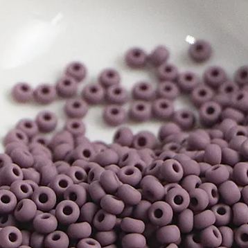 Frosted Seed Beads 3mm