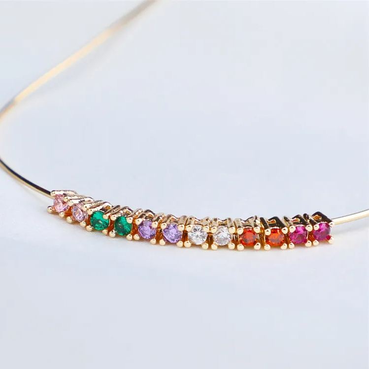 Colored Zircon Prong Setting Beads