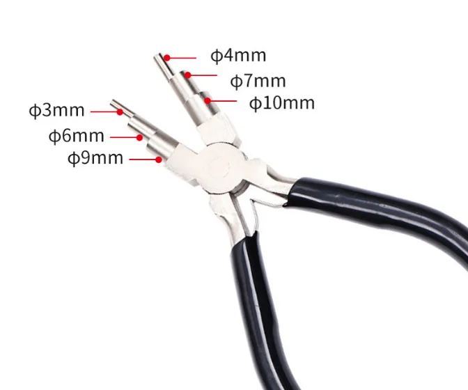 6-step Making Bail Pliers Jewelry Making Tool