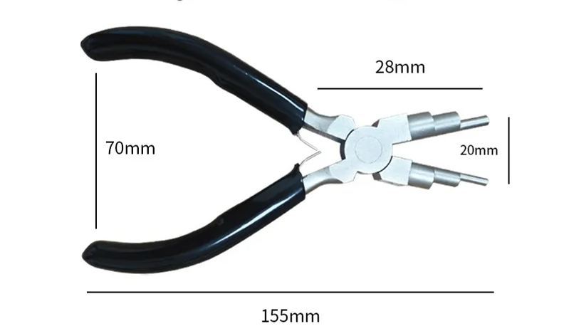 6-step Making Bail Pliers Jewelry Making Tool
