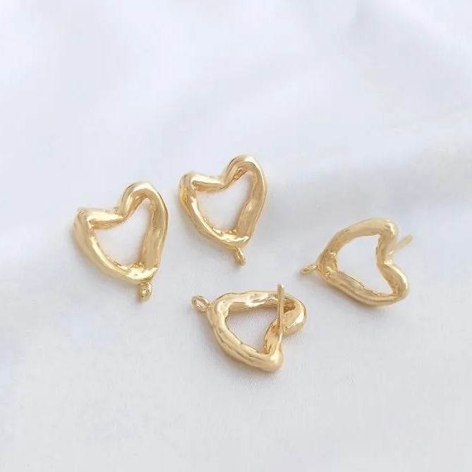 Ornamented Earrings Posts Accessory for Earrings Making