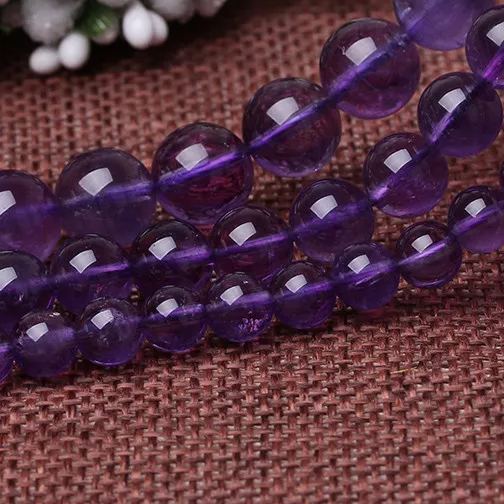 Natural Gemstone 4-12mm Round Beads Strand