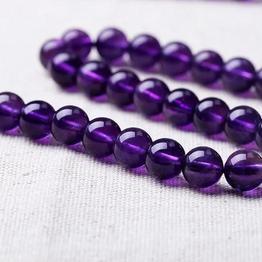 Natural Gemstone 4-12mm Round Beads Strand