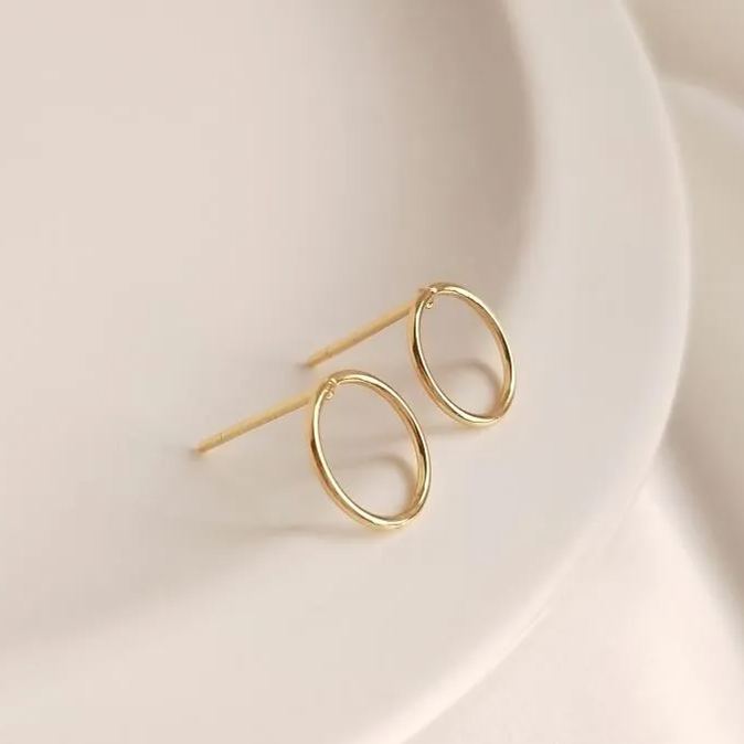 Ornamented Earrings Posts Accessory for Earrings Making