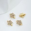 #3 white zircon 9x12mm