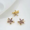 #7 purple zircon 12x12mm