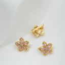 #9 pink zircon 11.5x12.5mm