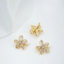 #10 white zircon 13x13mm