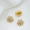 #13 white zircon 11x13mm