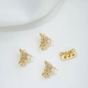 #2 Pink zircon-Butterfly-Three rows-8*11mm