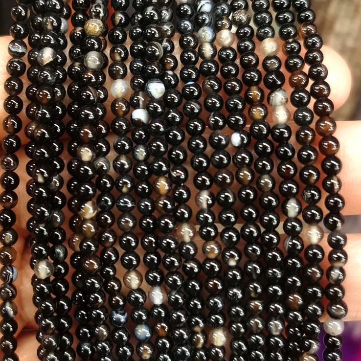 2mm 3mm Mini Natural Gemstone Round Beads Strand