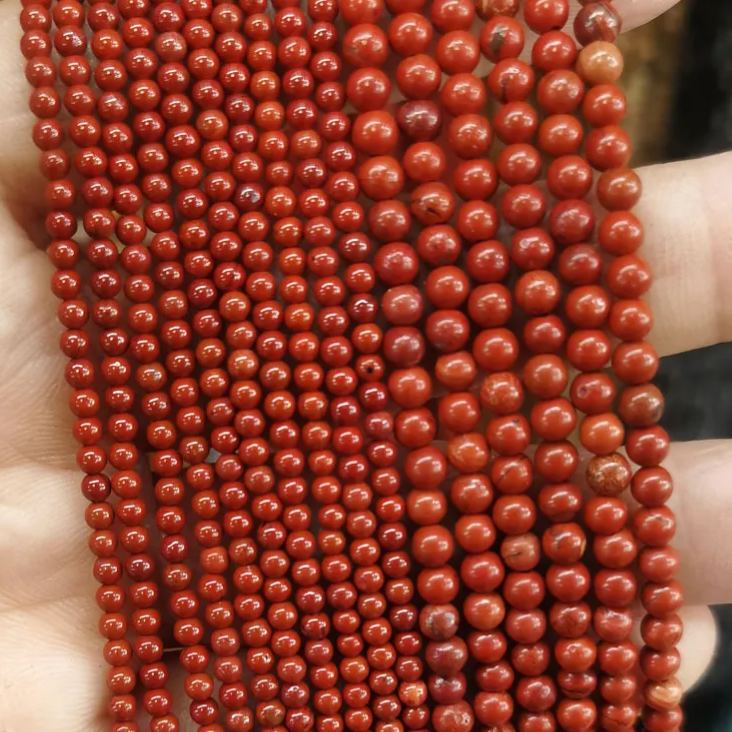 2mm 3mm Mini Natural Gemstone Round Beads Strand
